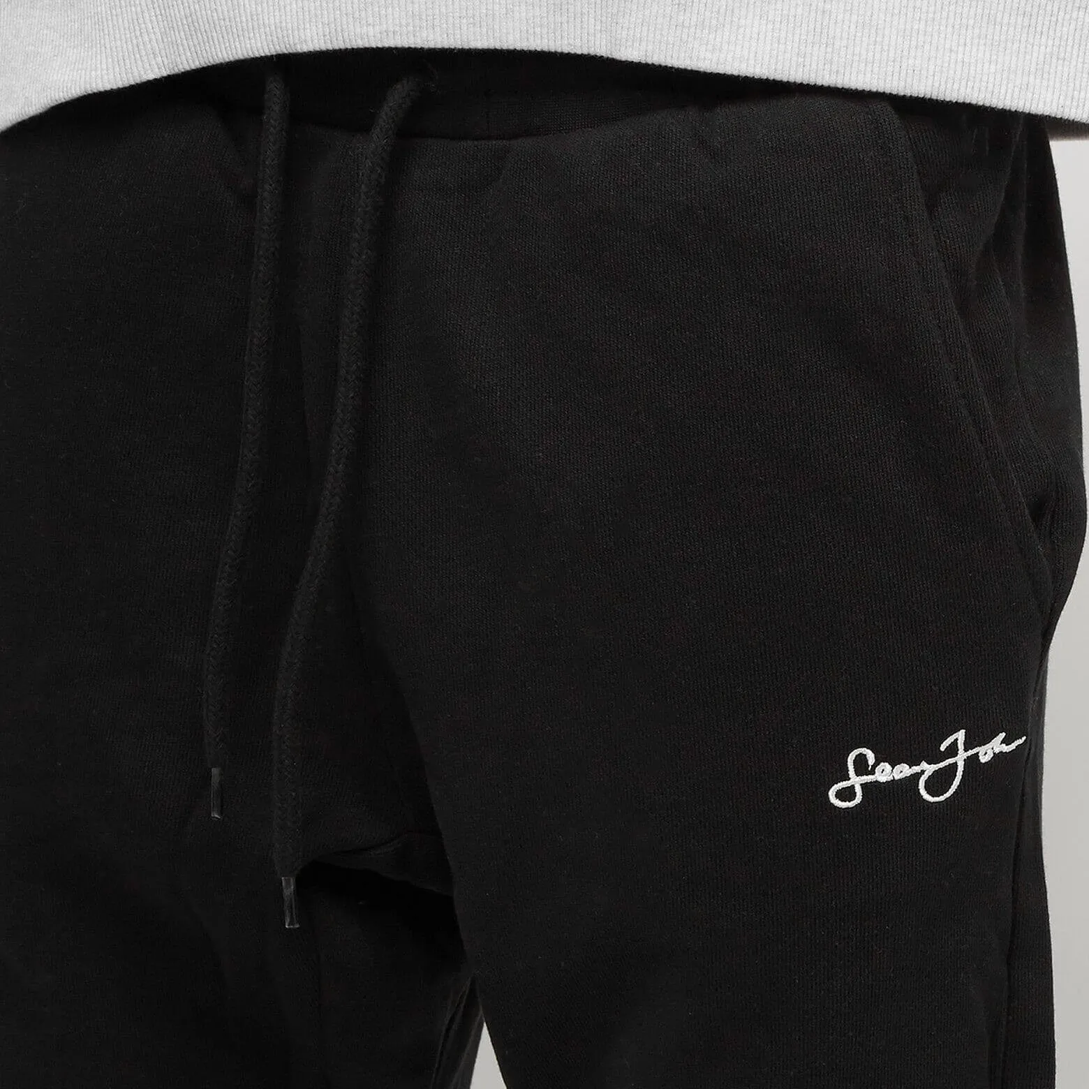 Sean John Classic Logo Essential Pants black
