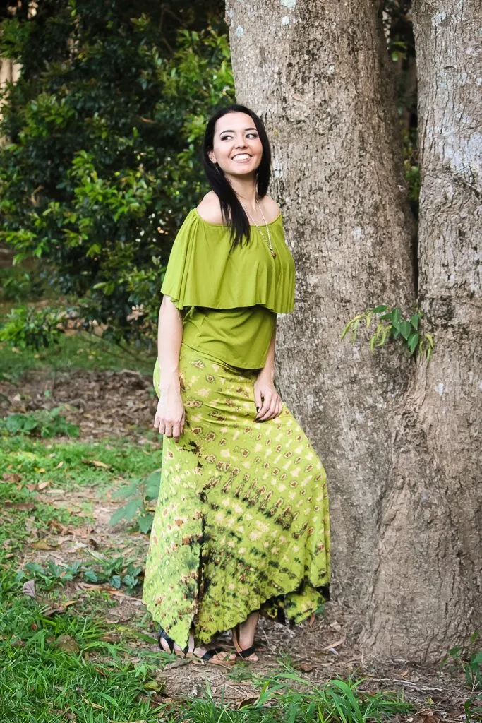 Senorita Top - Lime