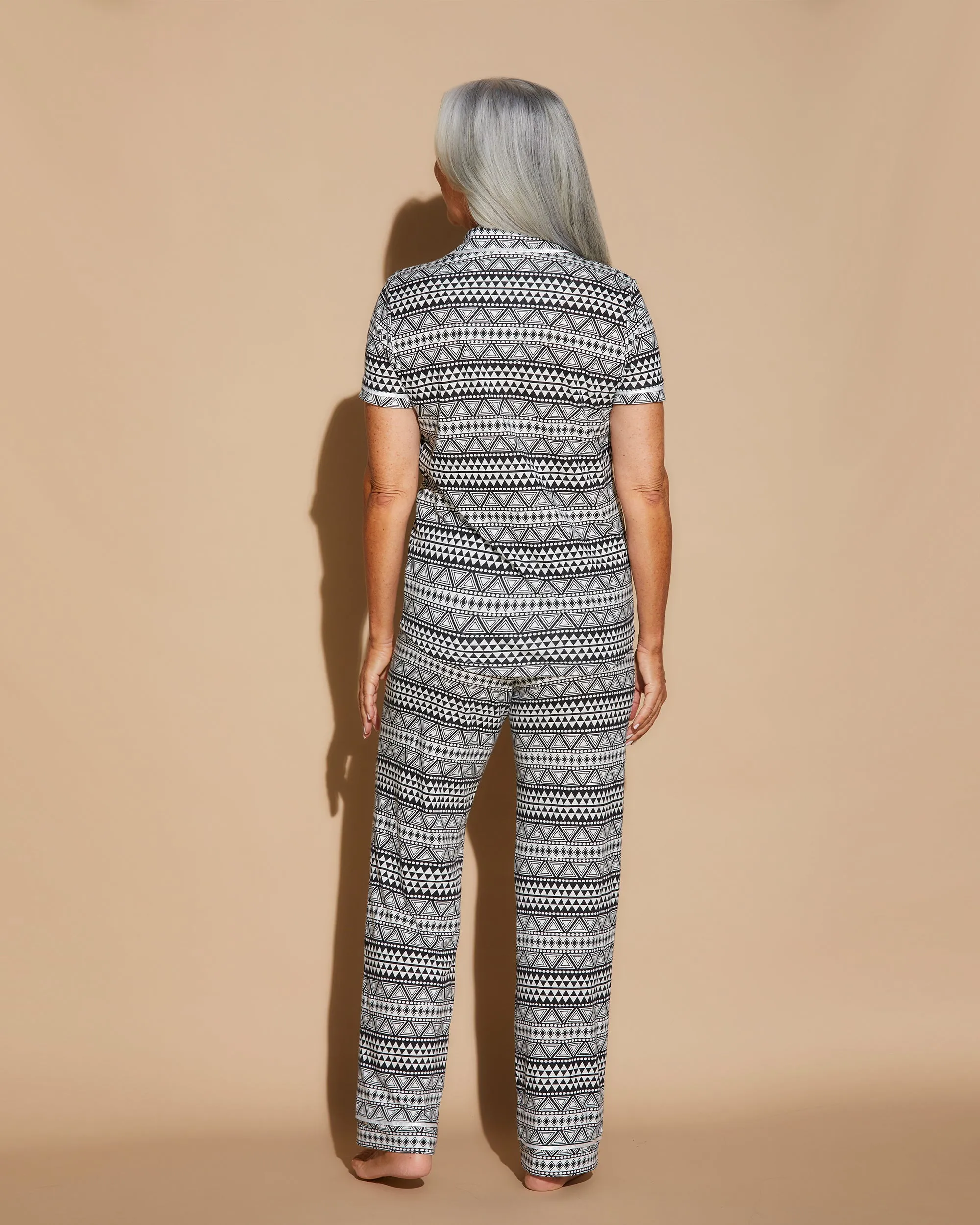 Short Sleeve Top & Pant Pajama Set