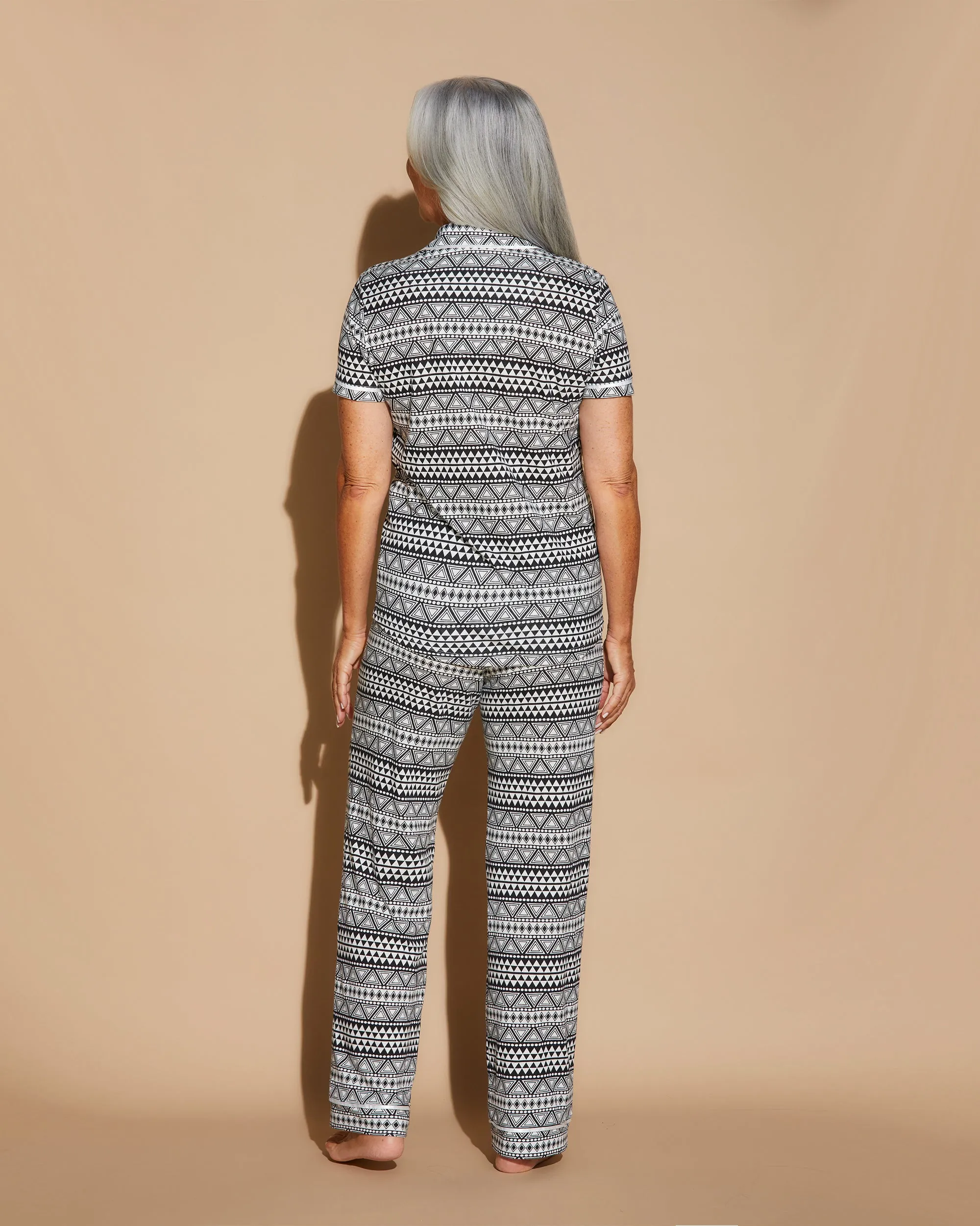 Short Sleeve Top & Pant Pajama Set