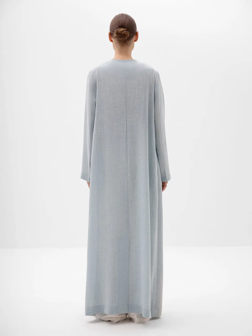 Shurooq Long Jacket - Blue