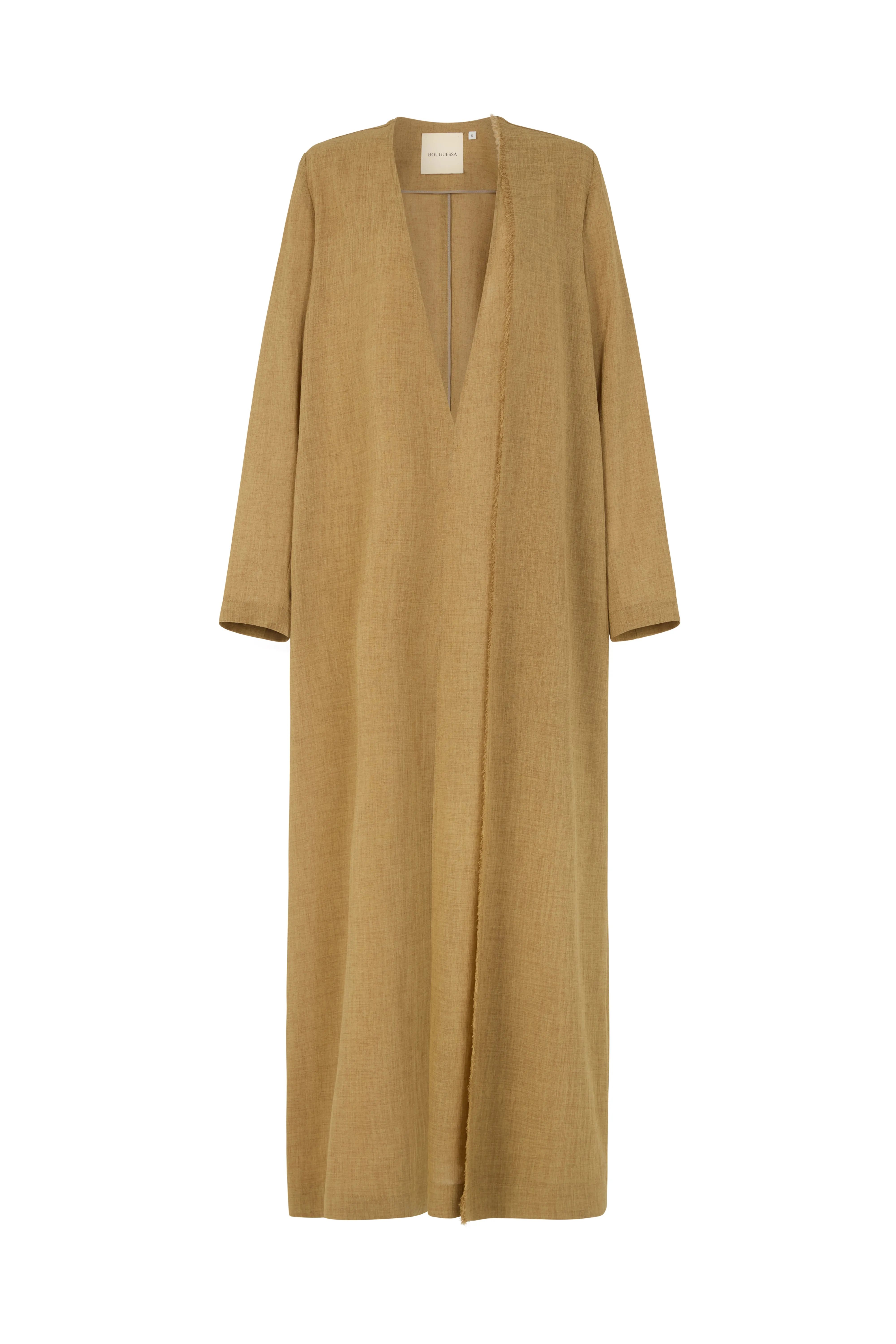 Shurooq Long Jacket - Olive