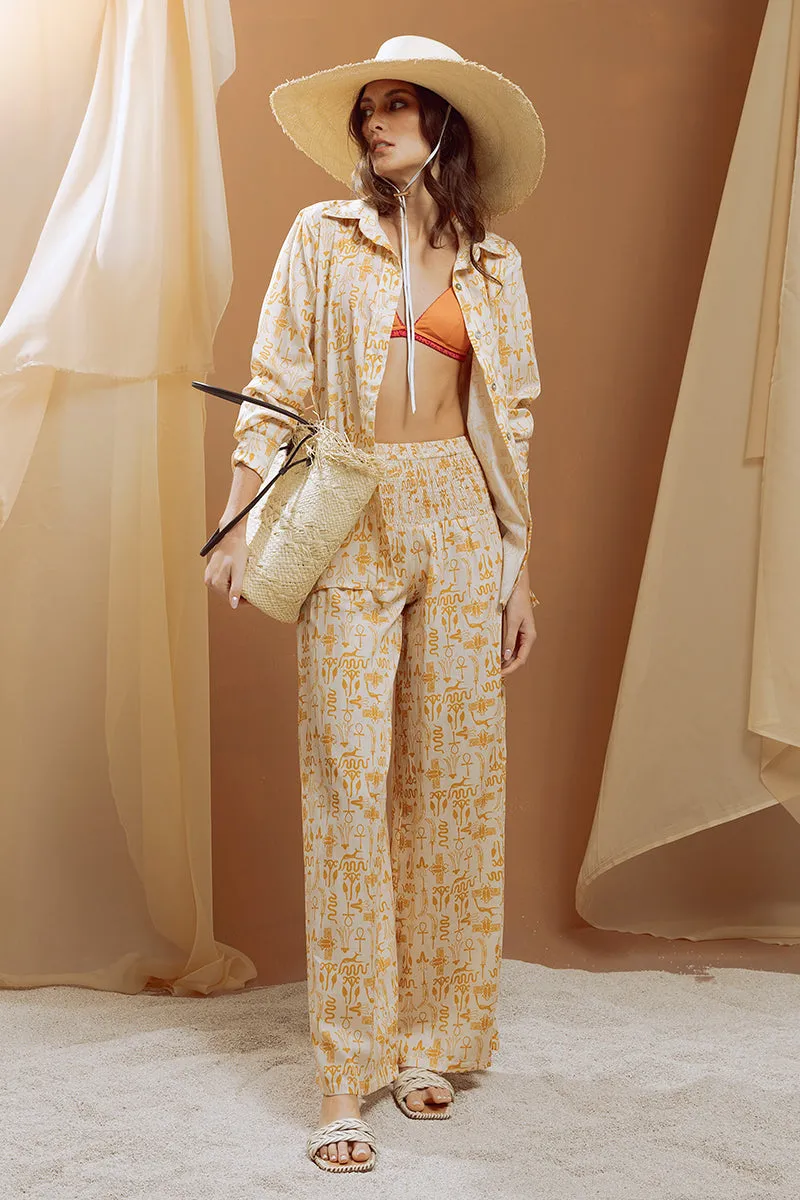 Silk Slouchy Pants