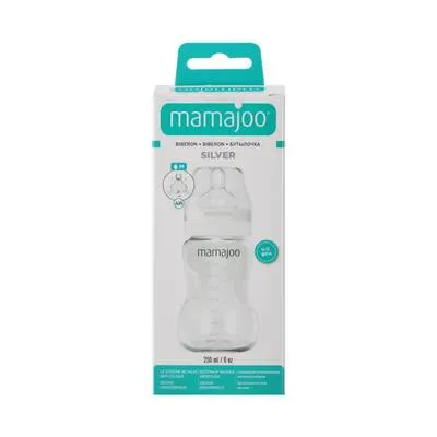 Silver Feeding Bottle 250ml