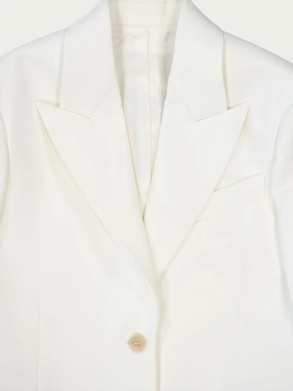 Single Breasted Wool Coat