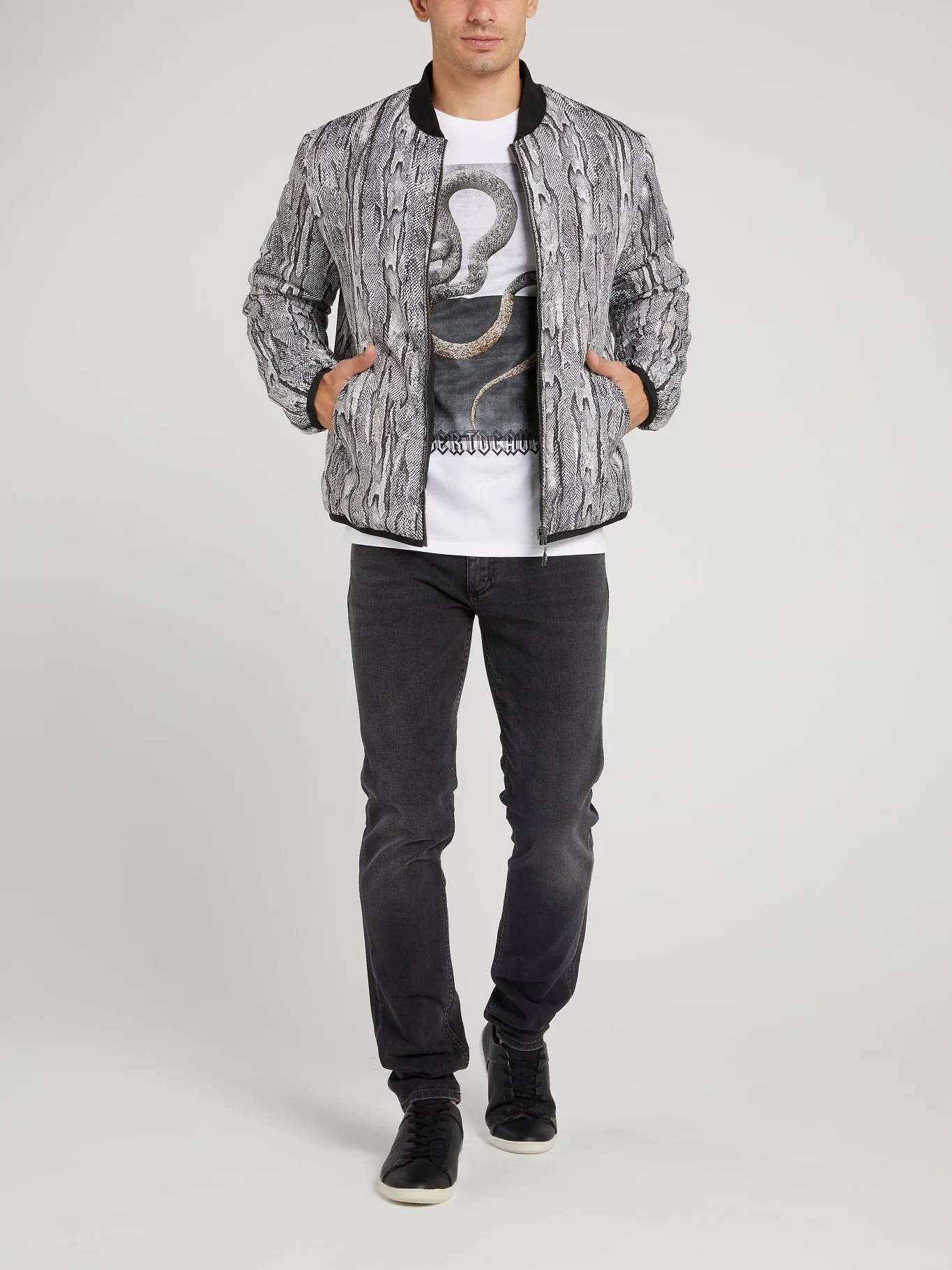 Snake Effect Down Jacket