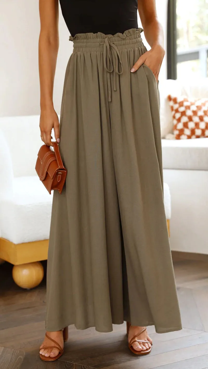 Sofia – Effortlessly Chic Women's Summer Palazzo Pants