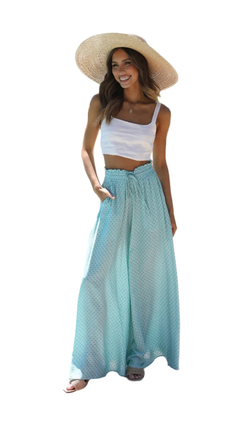 Sofia – Effortlessly Chic Women's Summer Palazzo Pants