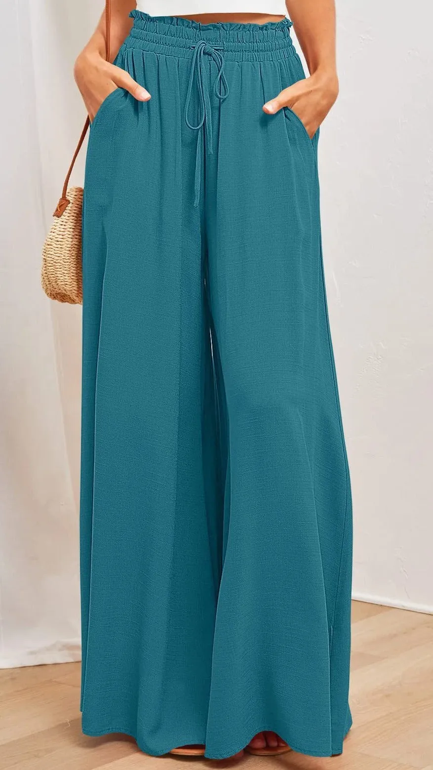 Sofia – Effortlessly Chic Women's Summer Palazzo Pants