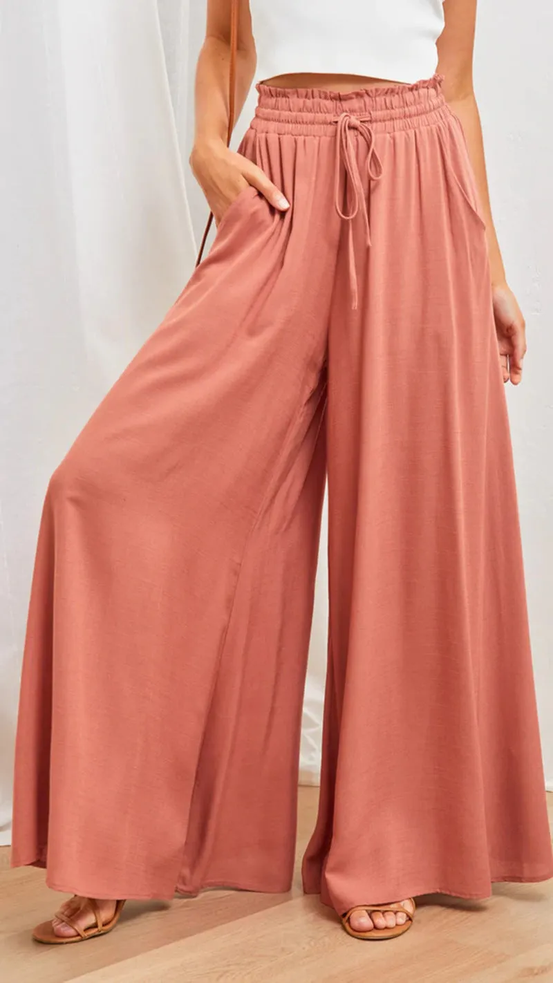 Sofia – Effortlessly Chic Women's Summer Palazzo Pants