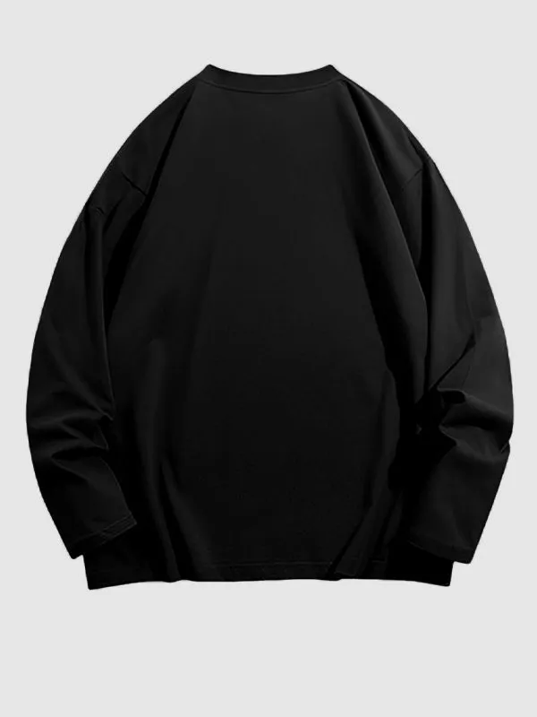 Solid Color Cotton T-Shirt