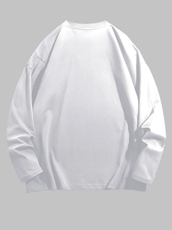 Solid Color Cotton T-Shirt