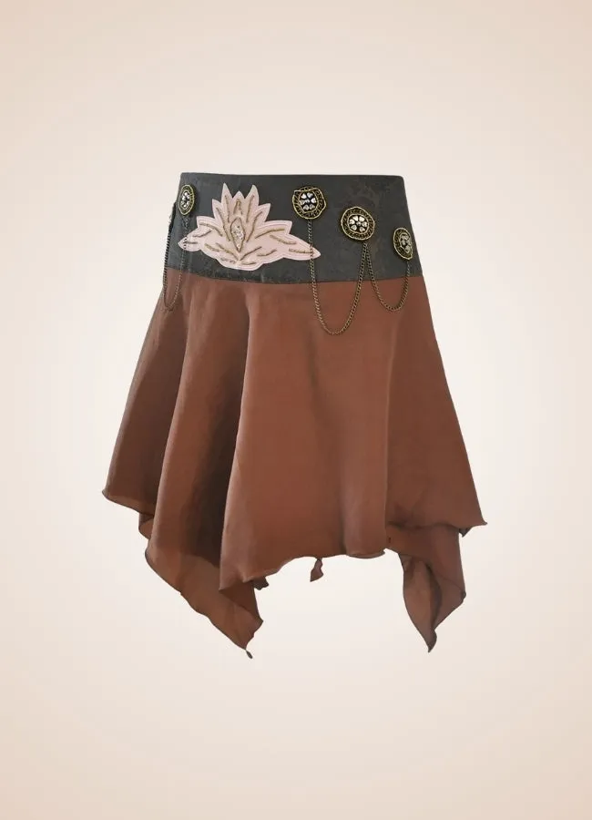 Steampunk Renaissance Mini Skirt