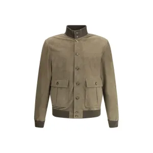 Suede leather Jacket