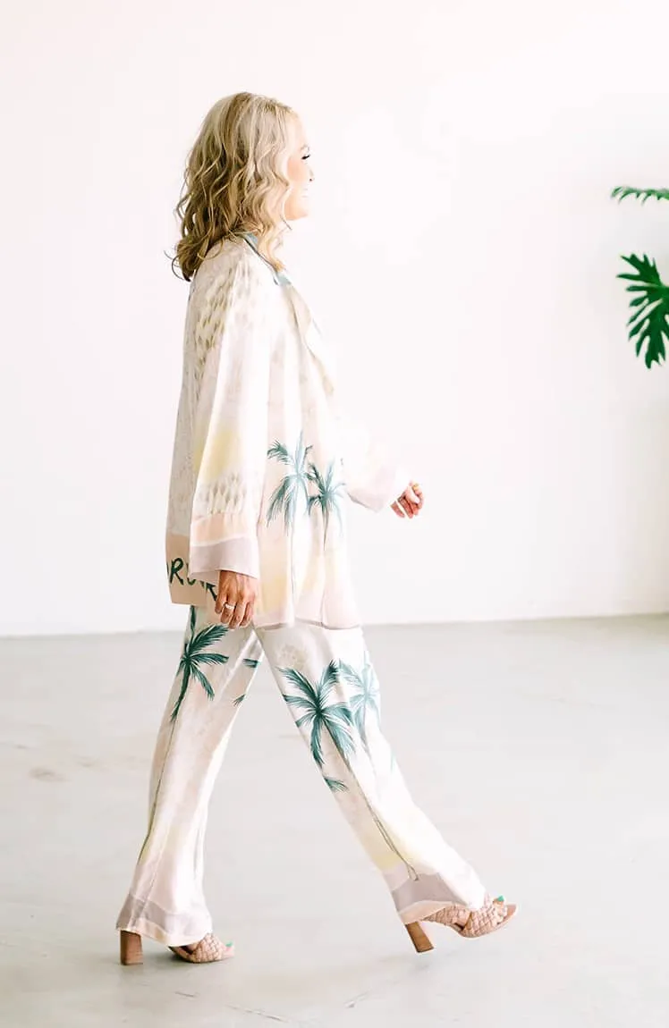 Summer Paradise Wide Leg Pant