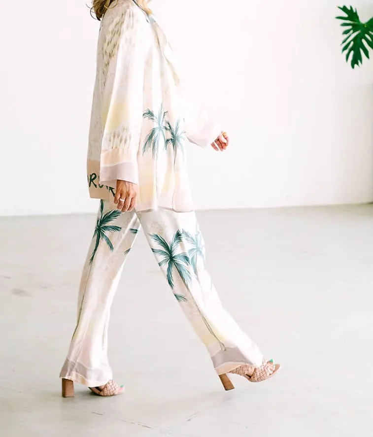 Summer Paradise Wide Leg Pant