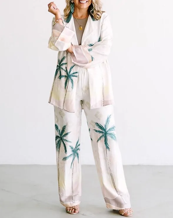 Summer Paradise Wide Leg Pant