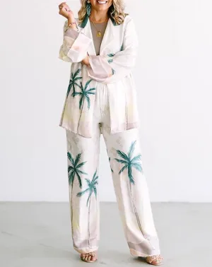 Summer Paradise Wide Leg Pant
