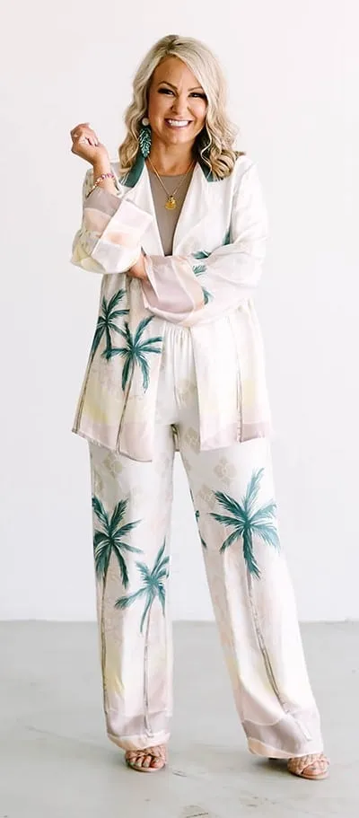 Summer Paradise Wide Leg Pant