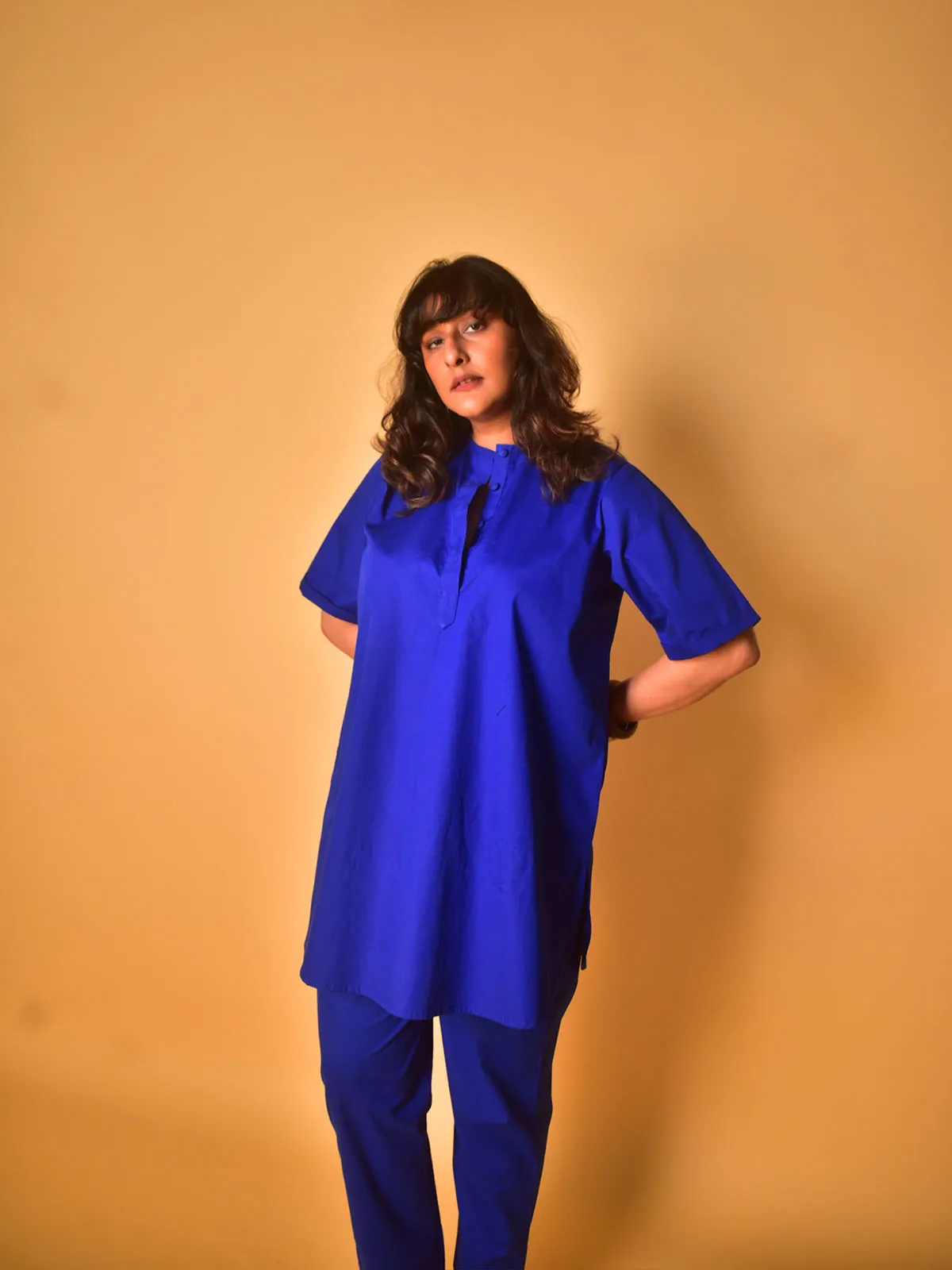 Syahi Kurta Set