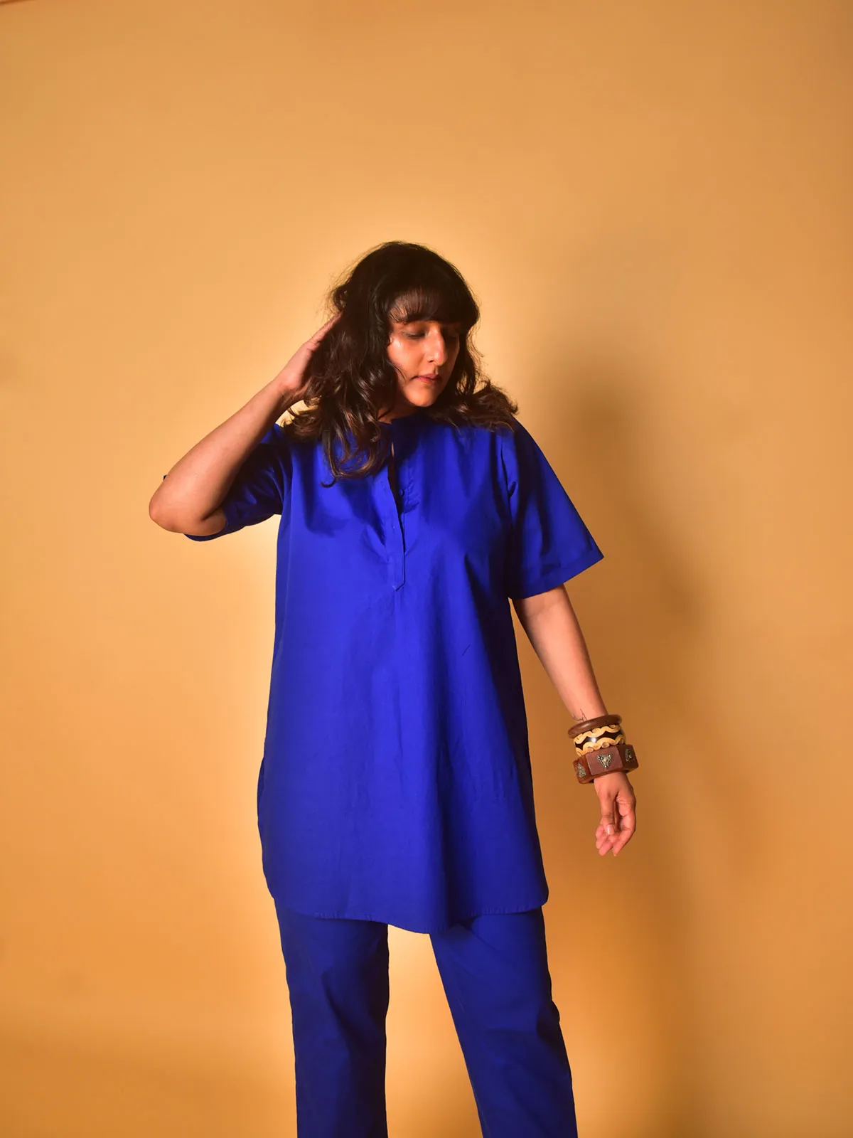 Syahi Kurta Set