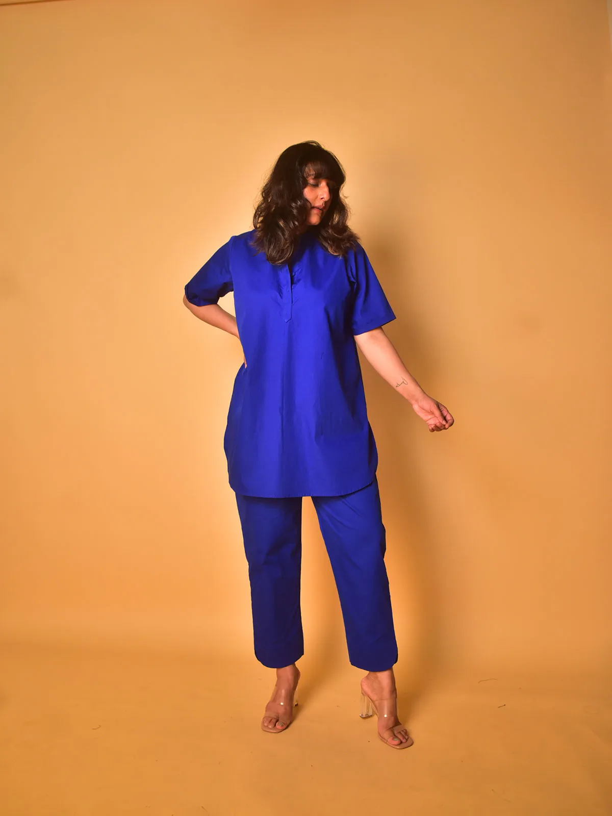 Syahi Kurta Set