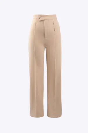 Thandile - Classic Straight Leg Cut Woman's Tailored Pants