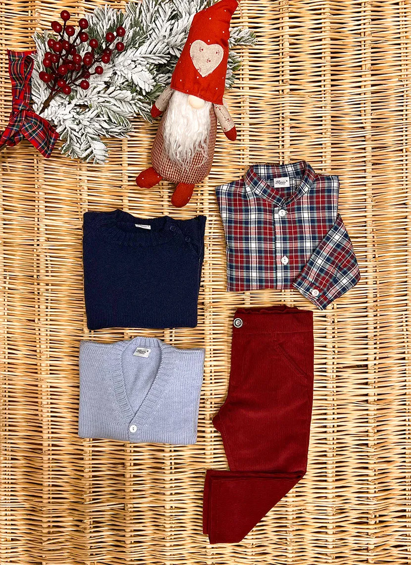The Bordeaux Corduroy Pants