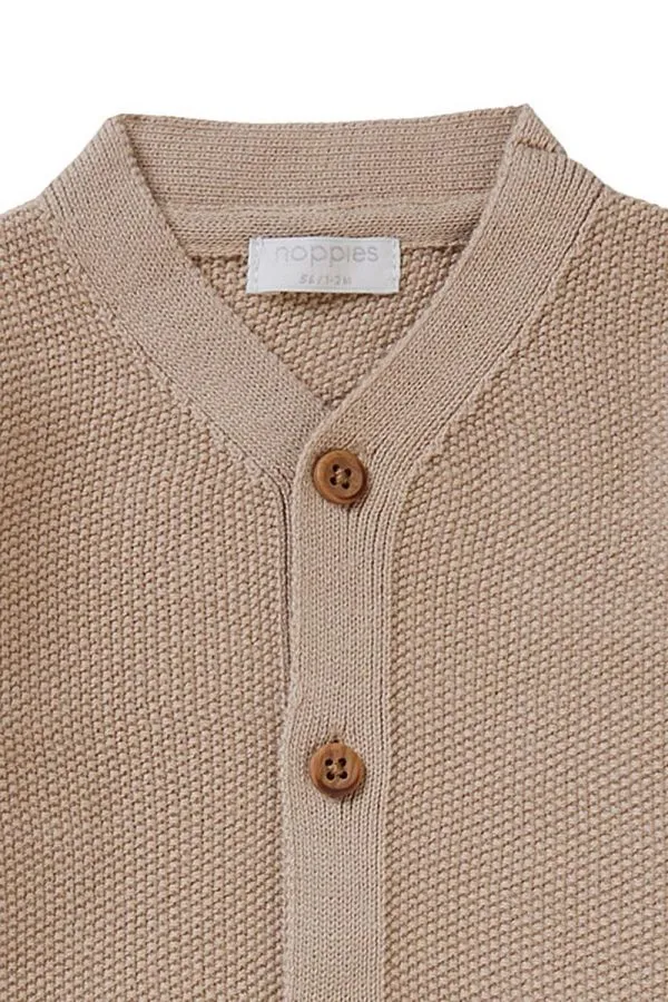 The Bridgeport Cardigan - Doeskin - BABY