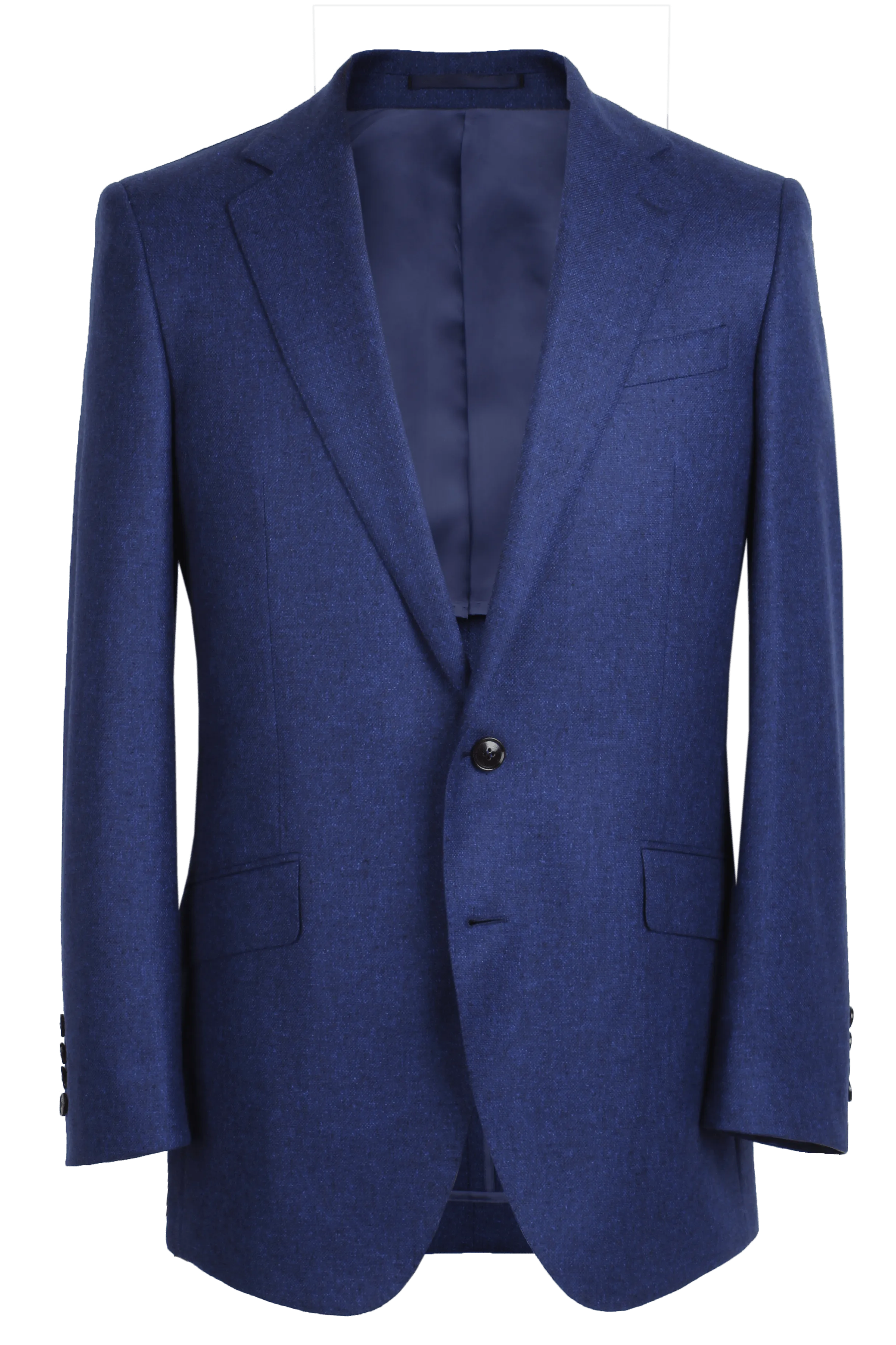 The Byron Jacket - Core Royal Blue Hopsack
