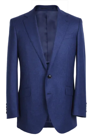 The Byron Jacket - Core Royal Blue Hopsack
