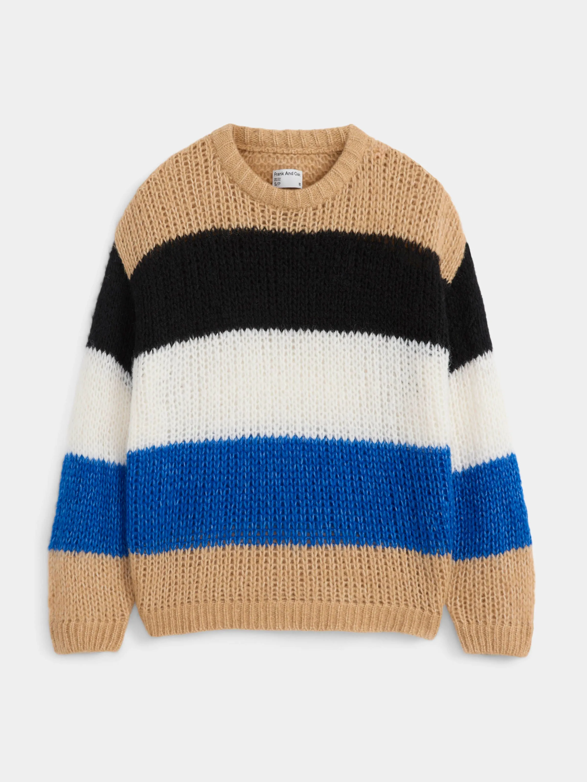 The Fuzzy Sweater in Nautical Blue