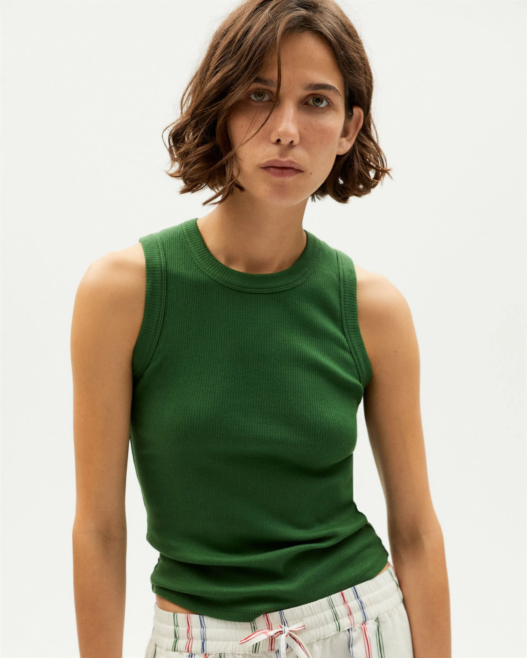 Thinking Mu - Juliette Top (Dill)