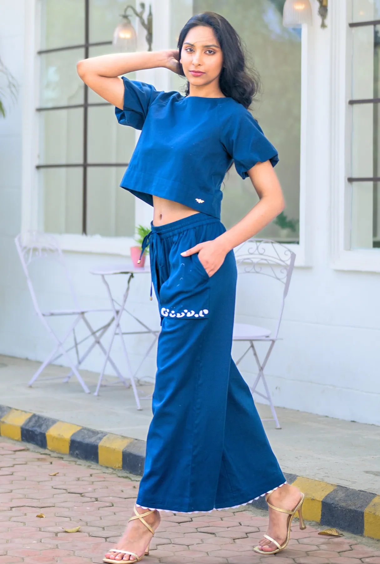 Tide is High Pant – Wild Side - Navy