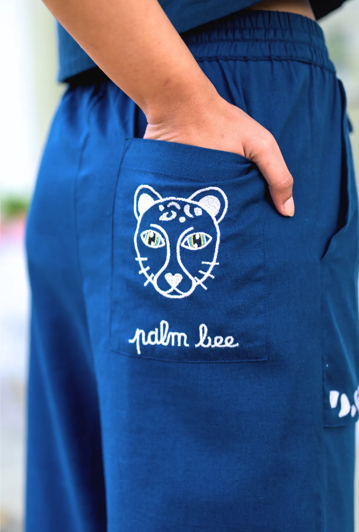 Tide is High Pant – Wild Side - Navy