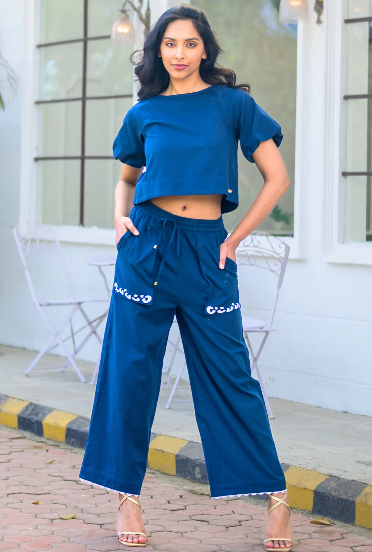 Tide is High Pant – Wild Side - Navy