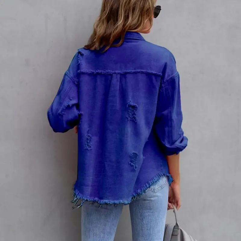 Trendy Oversized Denim Jacket