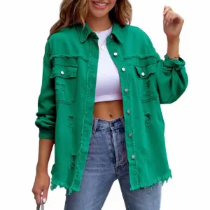 Trendy Oversized Denim Jacket