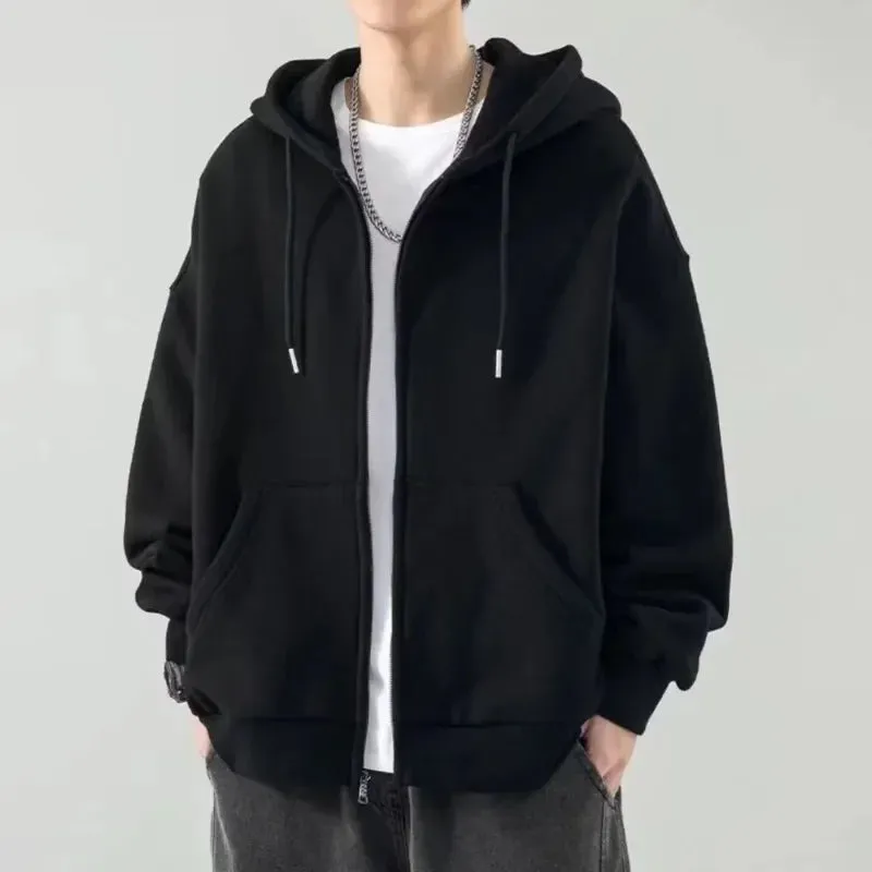 Troy – Retro Zip-Up Men’s Hoodie Jacket