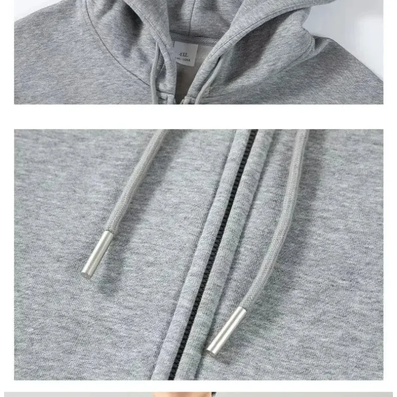 Troy – Retro Zip-Up Men’s Hoodie Jacket