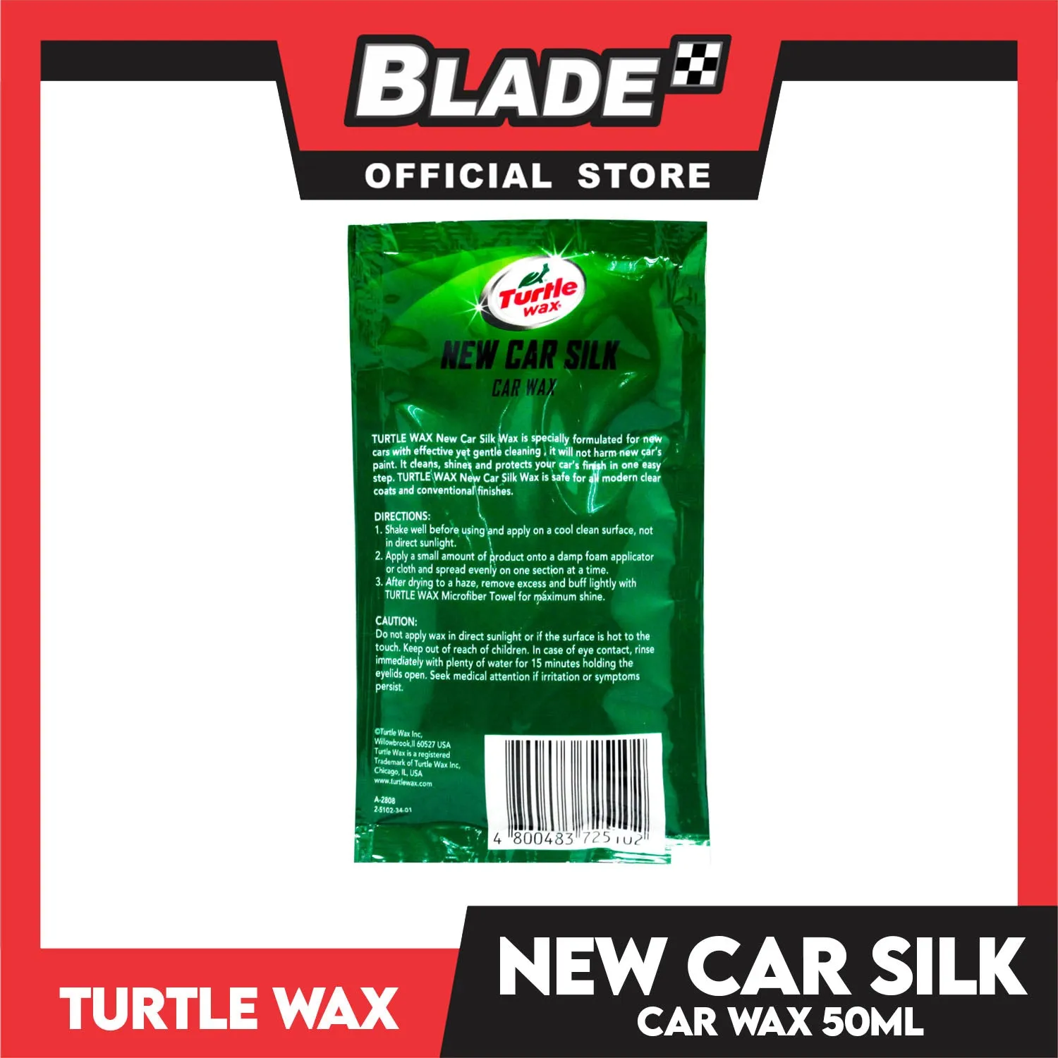Turtle Wax New Car Silk Car Wax A-2808 50mL