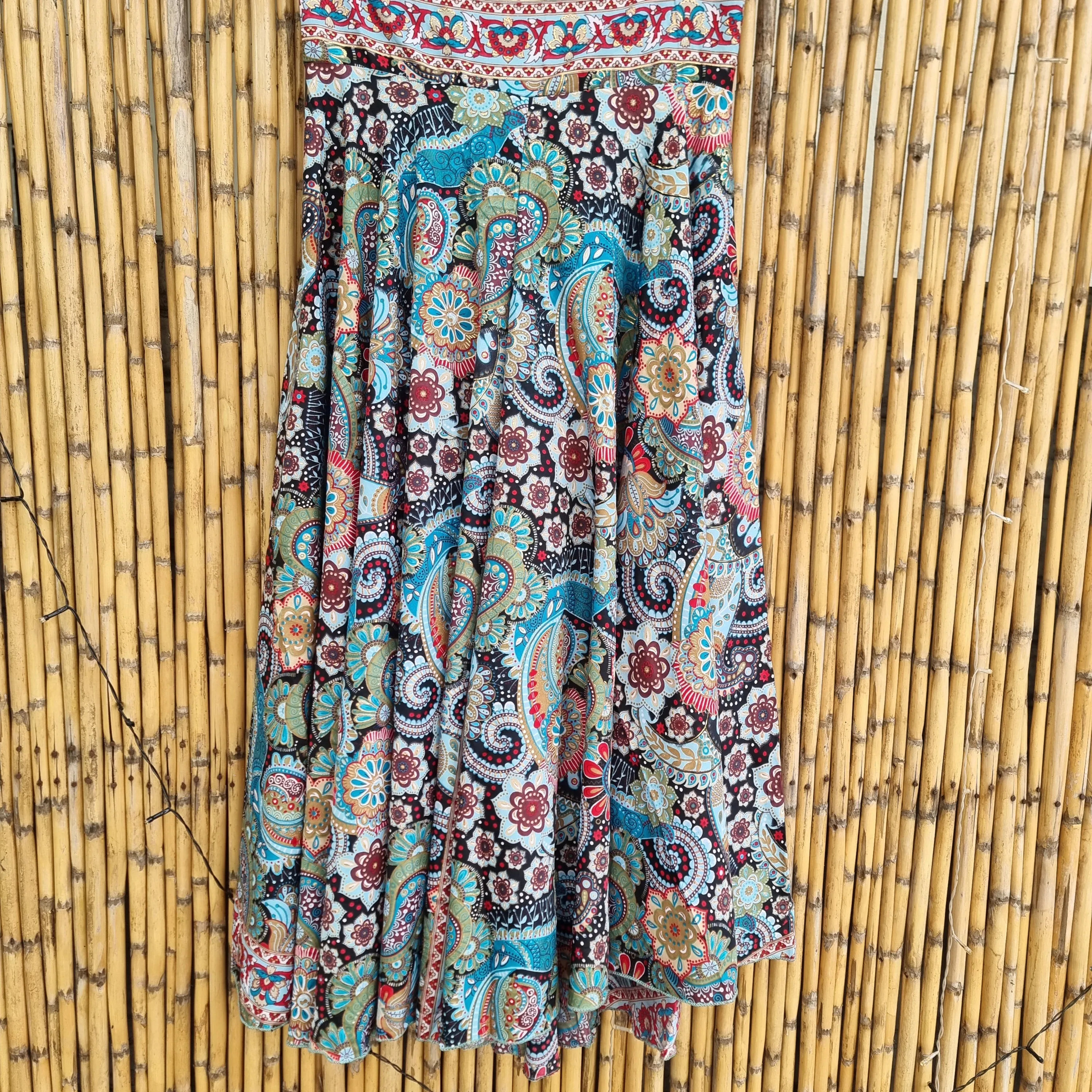 Twilight Shimmer Silk Umbrella Pants