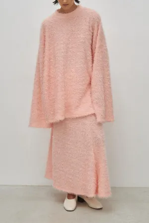 UL0483 Fuzzy Shirt and Skirt Set