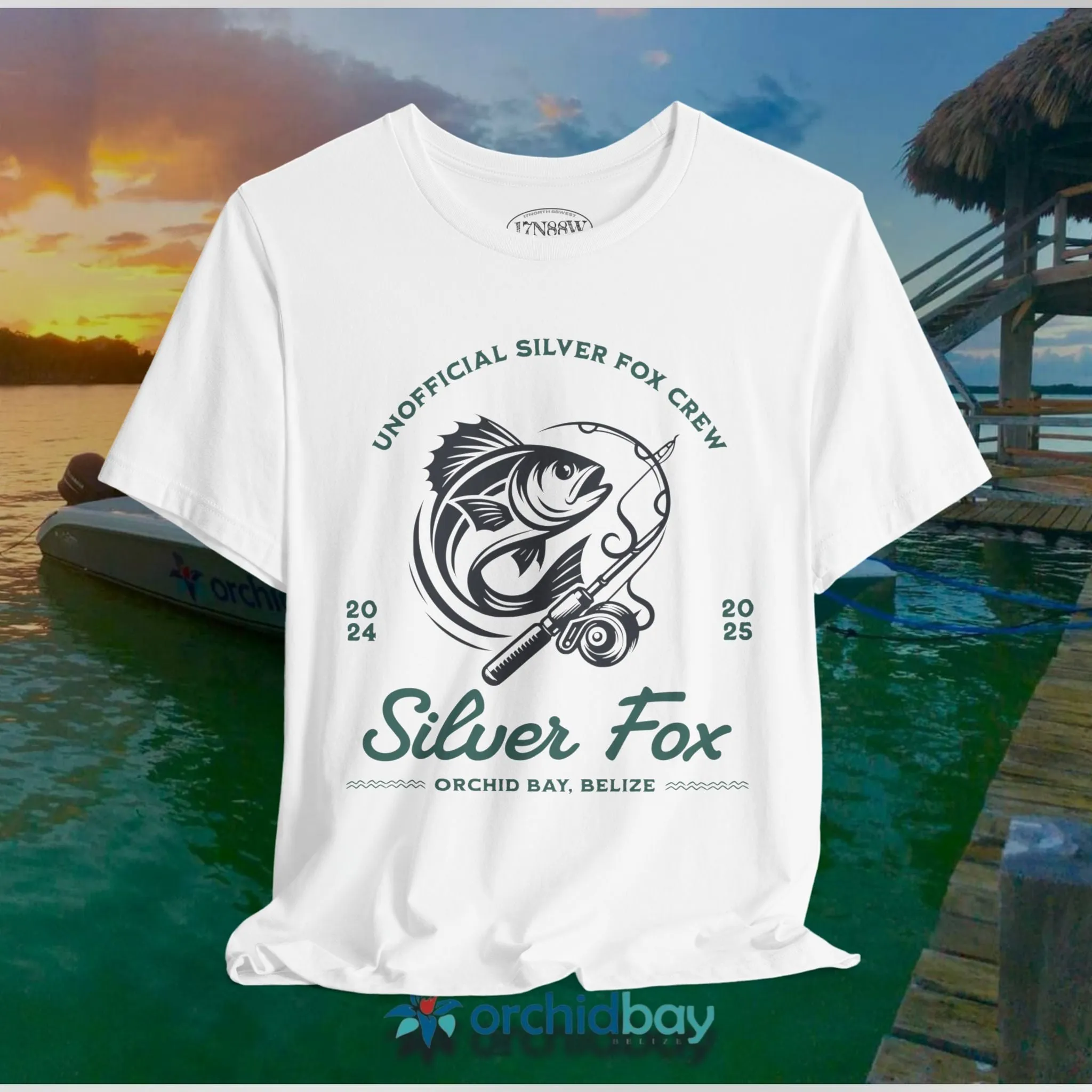Unisex T-Shirt | Silver Fox Unofficial | Orchid Bay | Belize