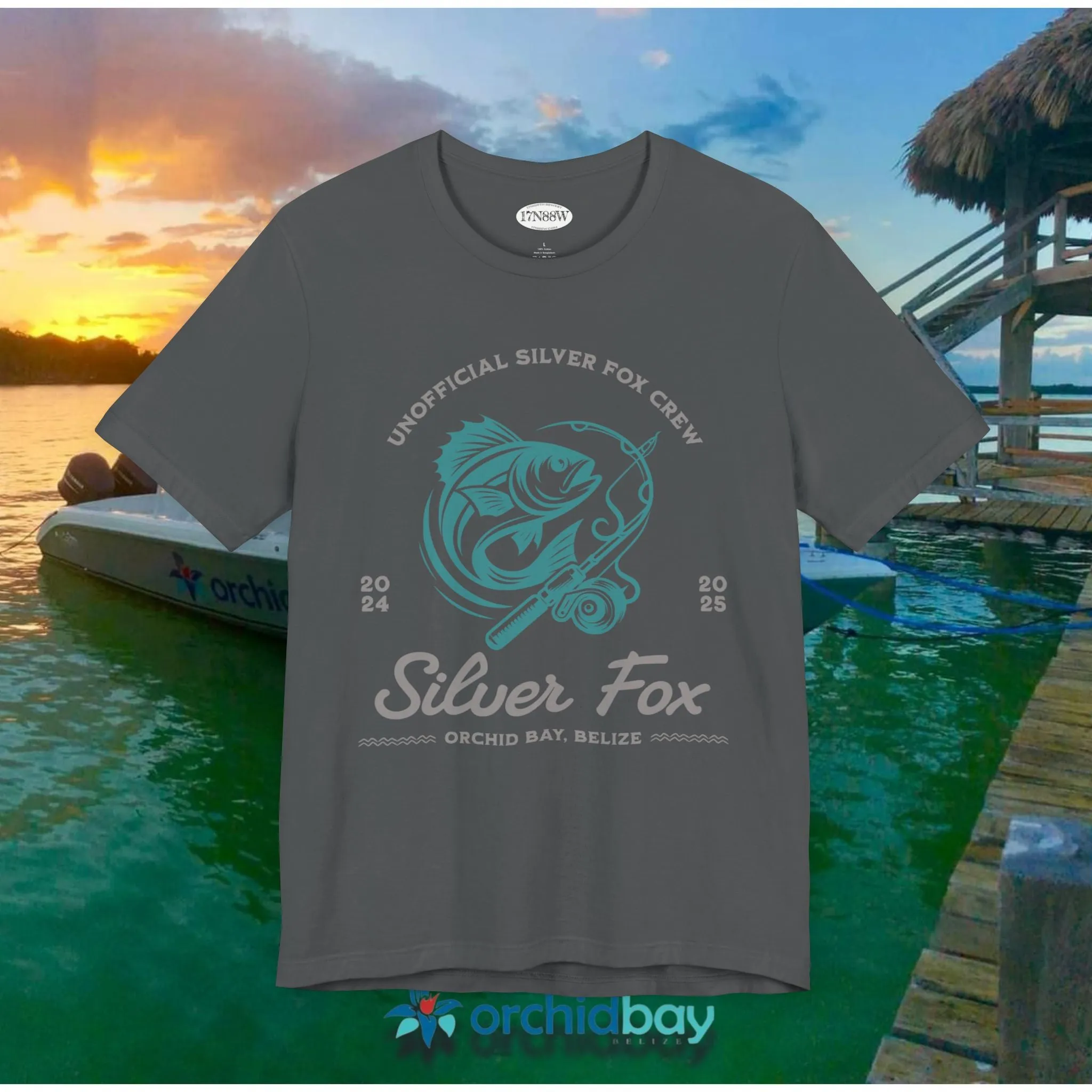 Unisex T-Shirt | Silver Fox Unofficial | Orchid Bay | Belize