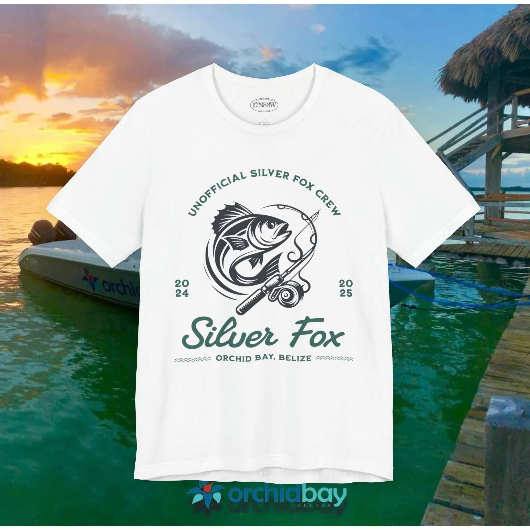 Unisex T-Shirt | Silver Fox Unofficial | Orchid Bay | Belize