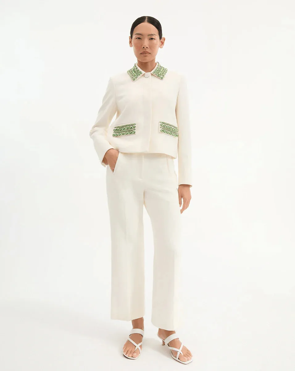 VERONICA BEARD EMBELLISHED IMOGEN JACKET