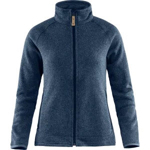 Övik Fleece Zip Sweater W