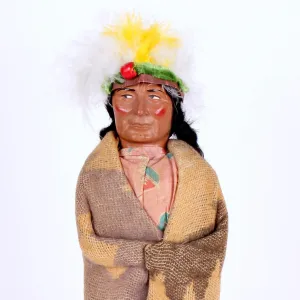 Vintage Skookum Indian Chief Doll
