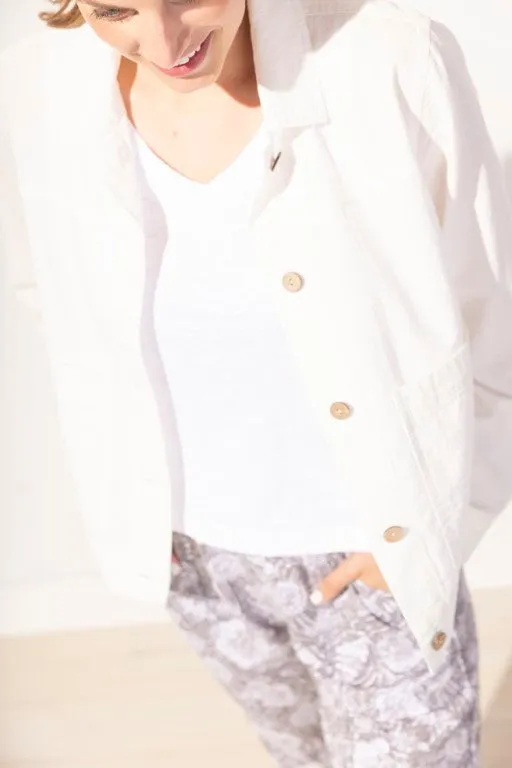 Vista Washed Cotton Beach Jacket